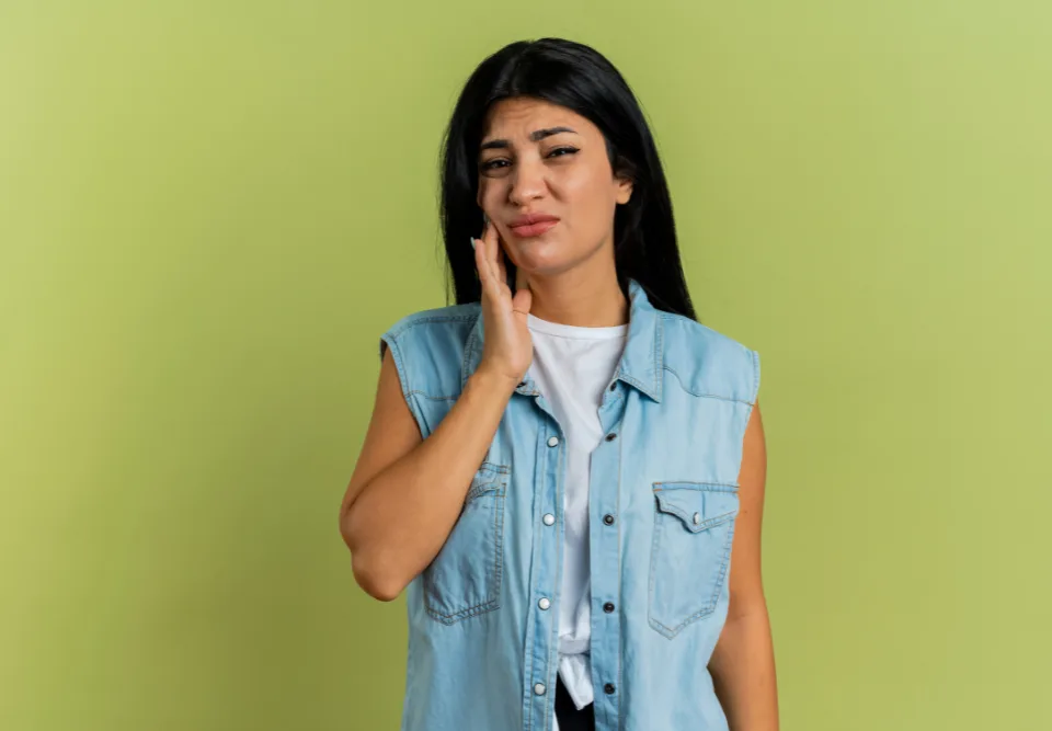 Small Dental Problems women